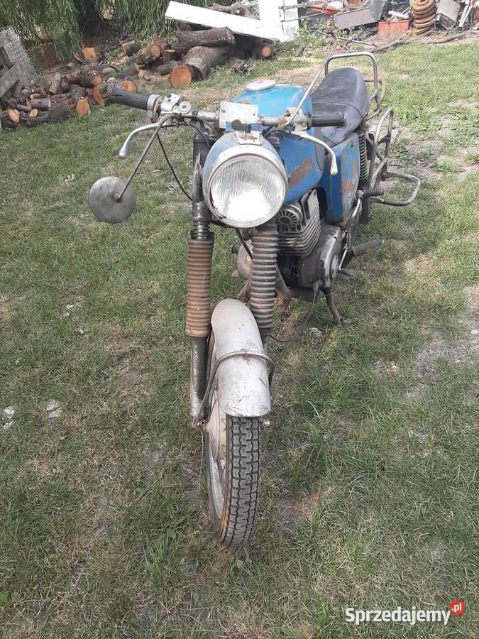 mz ets 250 1972r z papierami części Kowalewo Pomorskie
