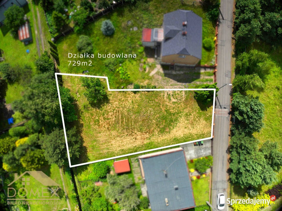 Ogłoszenie działka Rybnik 729m2