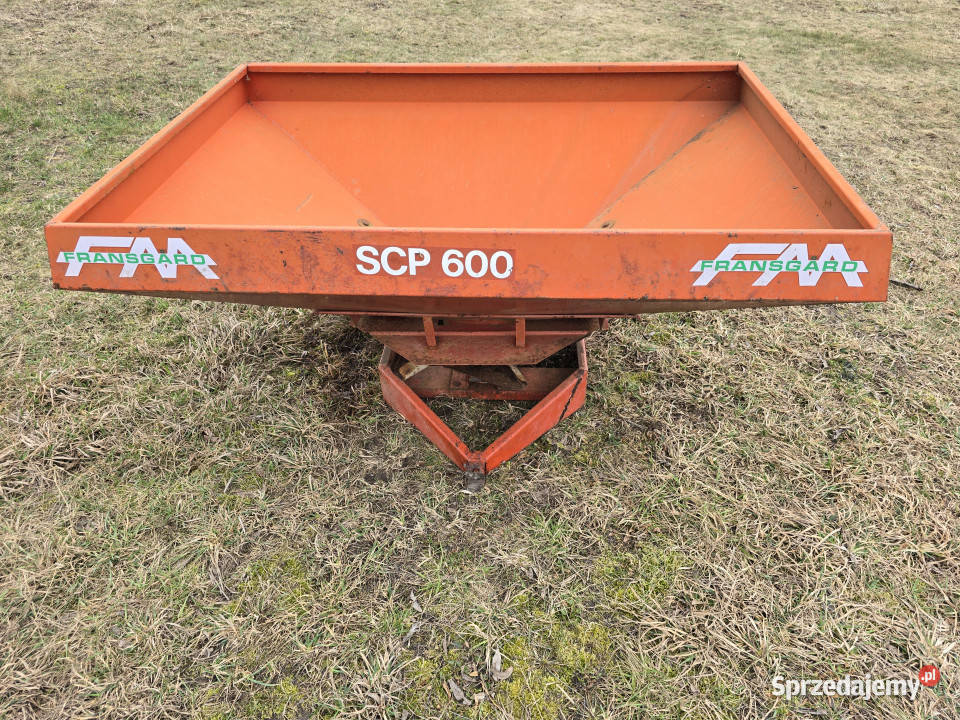 Rozsiewacz FRANSGARD SCP 600 L podlaskie Poryte