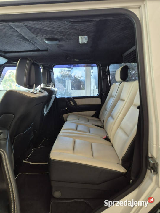 Mercedes G 500 W463 1992 elektrycznie ustawiane fotele Mercedes-Benz Giżycko