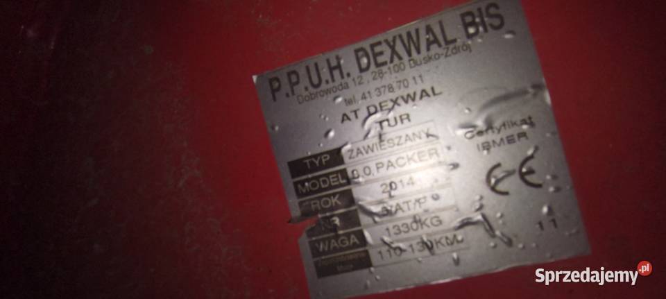 Brona talerzowa 3m agregat talerzowy talerzówka łódzkie Wartkowice