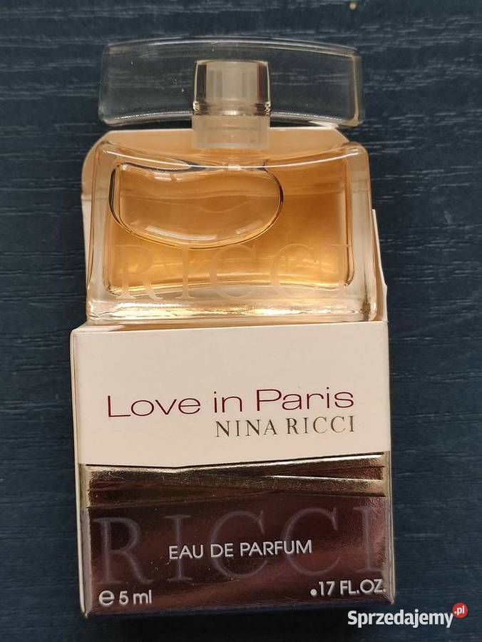 Perfumy Nina Ricci Love in Paris 5ml woda Piaseczno sprzedam