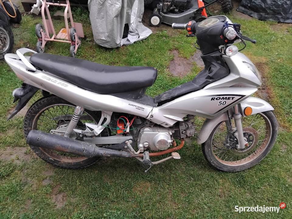 Romet ogar 900 srebrny Konina