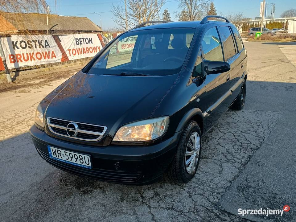 Opel Zafira 18 benzyna LPG 2003r 7 osób hak sprzedam