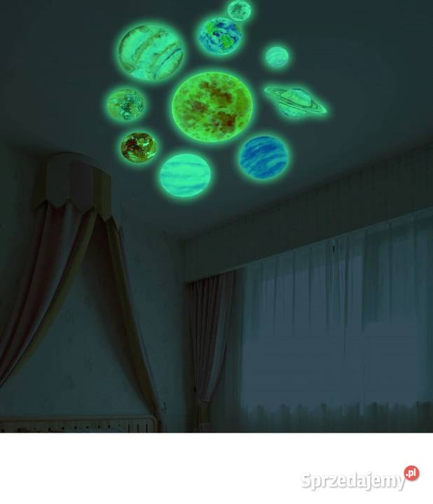 Niebo fluorescencyjneUkład słoneczny 100 gwiazd Dla Dziecka Płock