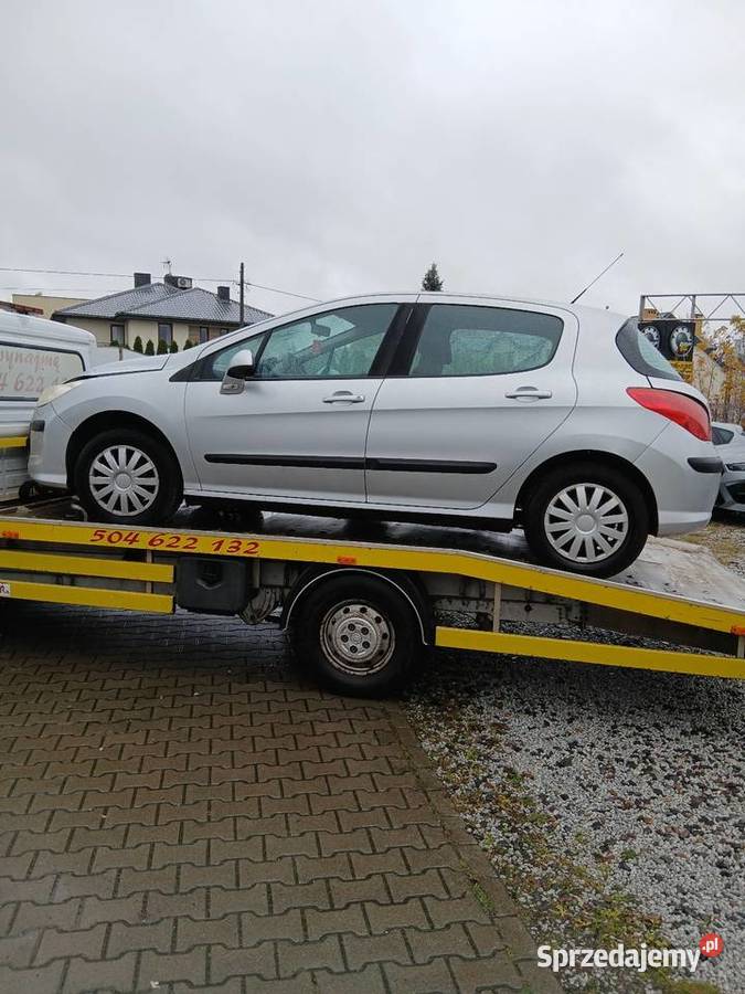 Uszkodzony Peugeot 308 benzyna Warszawa