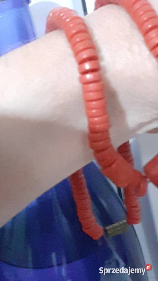 Naszyjnik koral naturalny Siedlce