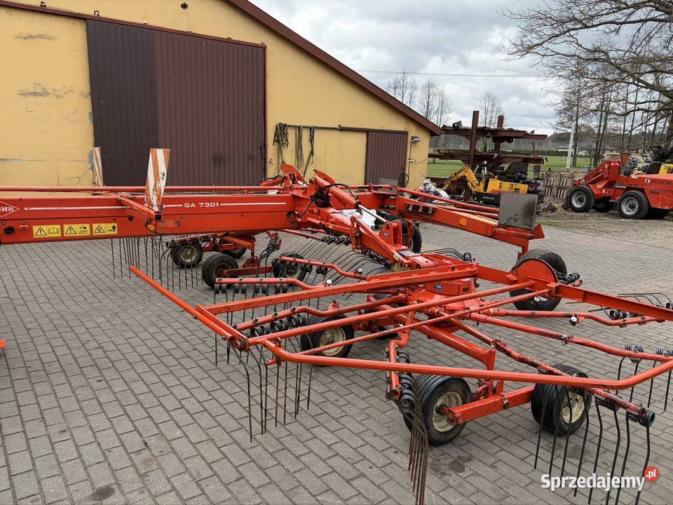 Zgrabiarka 2 karuzelowa Kuhn GA 7301 73m mazowieckie Myszyniec