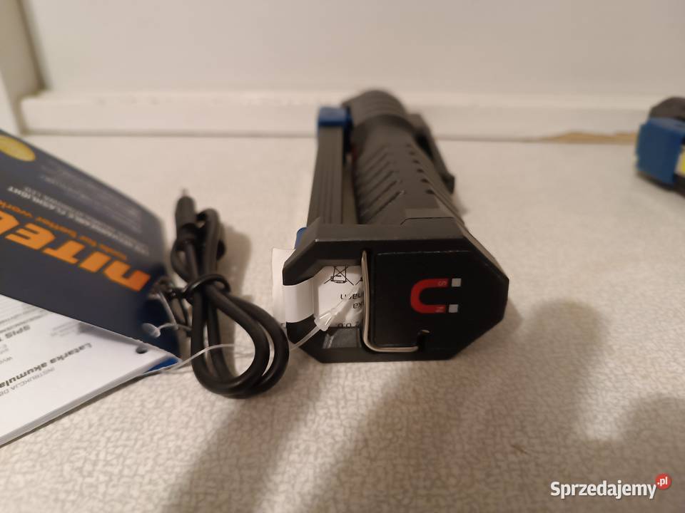 Latarka Warsztatowa Samochodowa LED USB Składana opolskie