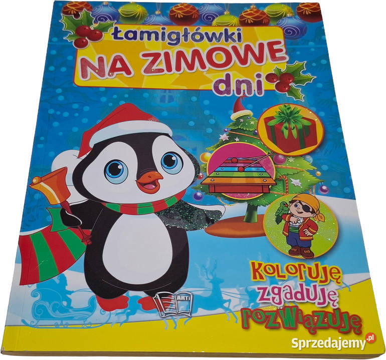Łamigłówki na zimowe dni Arti 2018 Książeczki Czeladź