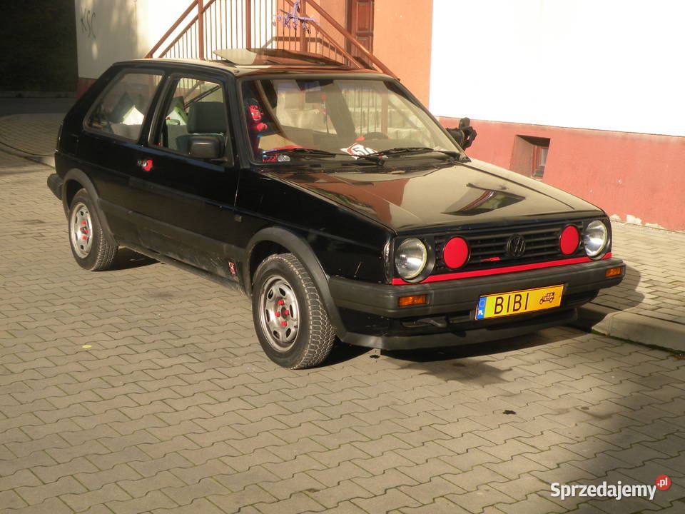 Vw Volkswagen GOLF 2 II 16 DIESEL 1987r Nowe OC 30km Andrychów sprzedam