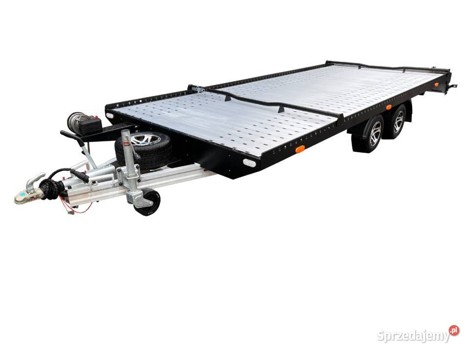 Laweta przyczepa BlackLine 5m x 21m DMC 2700 śląskie Bytom