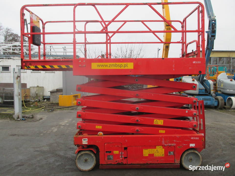 Podnośnik nożycowy 12 m LGMG AS1012E Pleszew