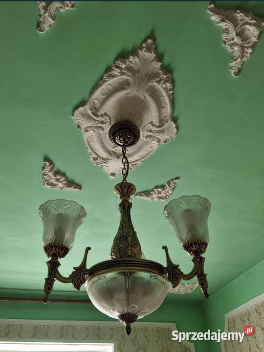 Żyrandol retro lampa wiszaca śląskie Częstochowa sprzedam