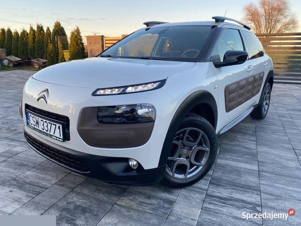 Citron C4 Cactus 12 PureTech Shine 82 2015r Samochody osobowe Grudziądz