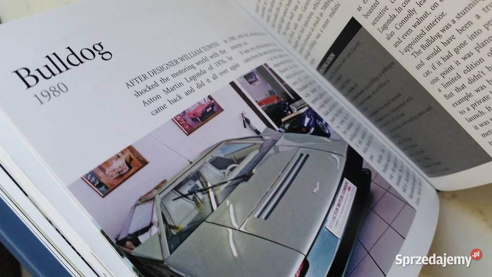 Ksiazka ASTON MARTIN The Great British twarda Puławy