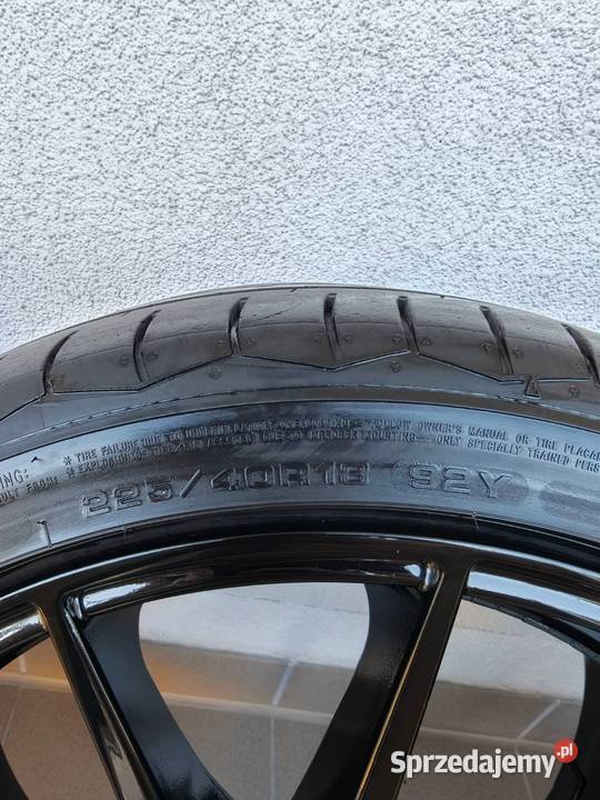 Felgi to R18 DOTZ Kendo Black z oponami Kolonowskie