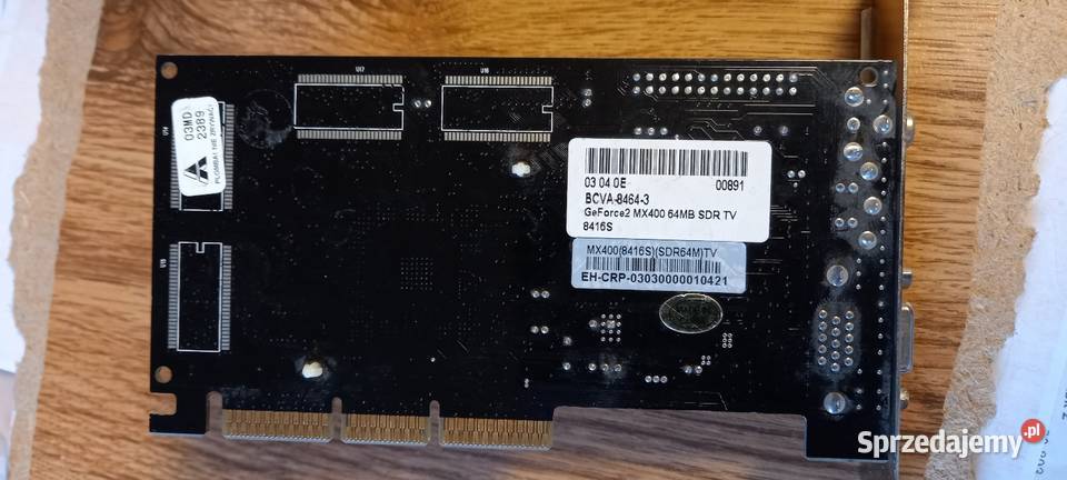 Karta g Force 2 mx400 64MB TV pomorskie Gdańsk