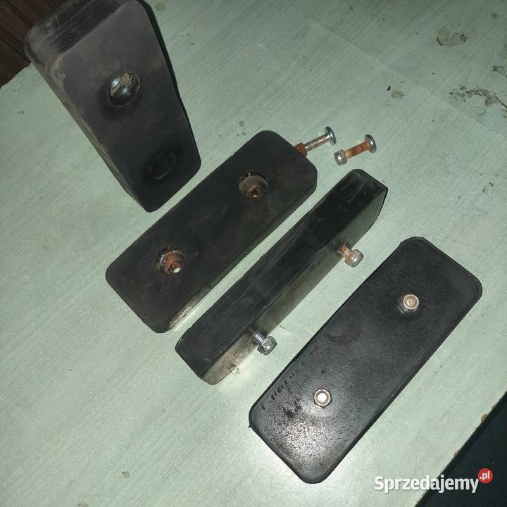 Klocki odboje gumowe 20x7x3