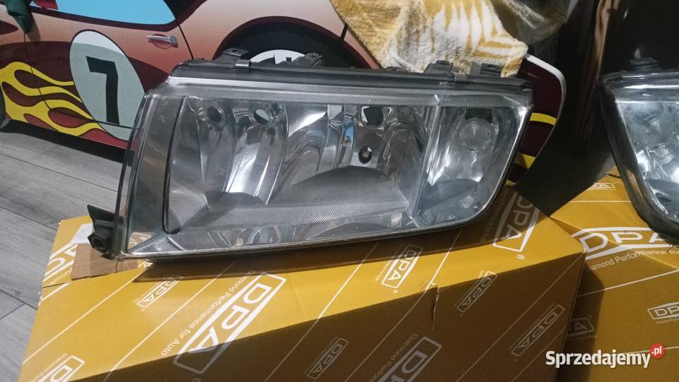 Lampy przód skoda fabia1 2004 ładne Małyń sprzedam