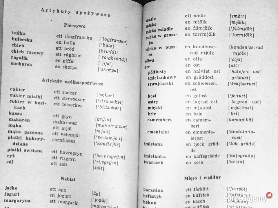 Rozmówki szwedzkie Józef Trypućko Alina Wójcik lubelskie Chełm sprzedam