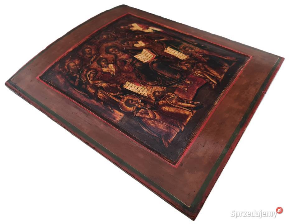 Ikona Deesis I poł XIX wieku 0078 mazowieckie Warszawa