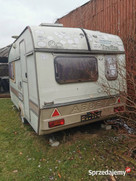 Przyczepa kempingowa Abbey 1984r Rok produkcji 1984 sprzedam