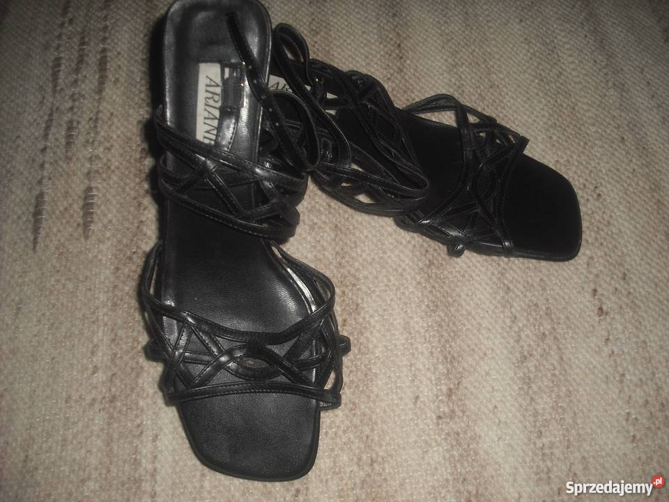 Sandałki damskie na obcasie mazowieckie Warszawa