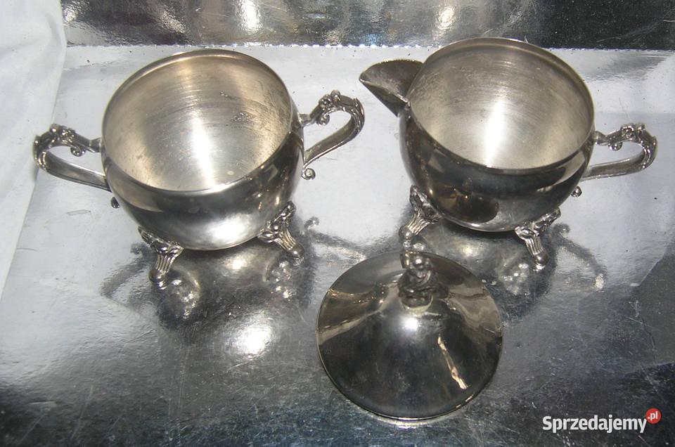 cukiernica metalowa i mlecznikDd Bartków sprzedam