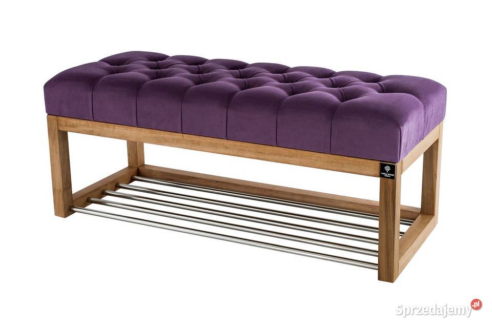 LPP4 Ławka Tapicerowana Pikowana EMRA WOOD mazowieckie