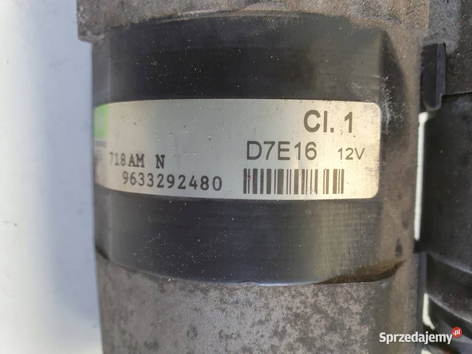 Peugeot 206 14 8V ROZRUSZNIK 9640796280 valeo lubelskie