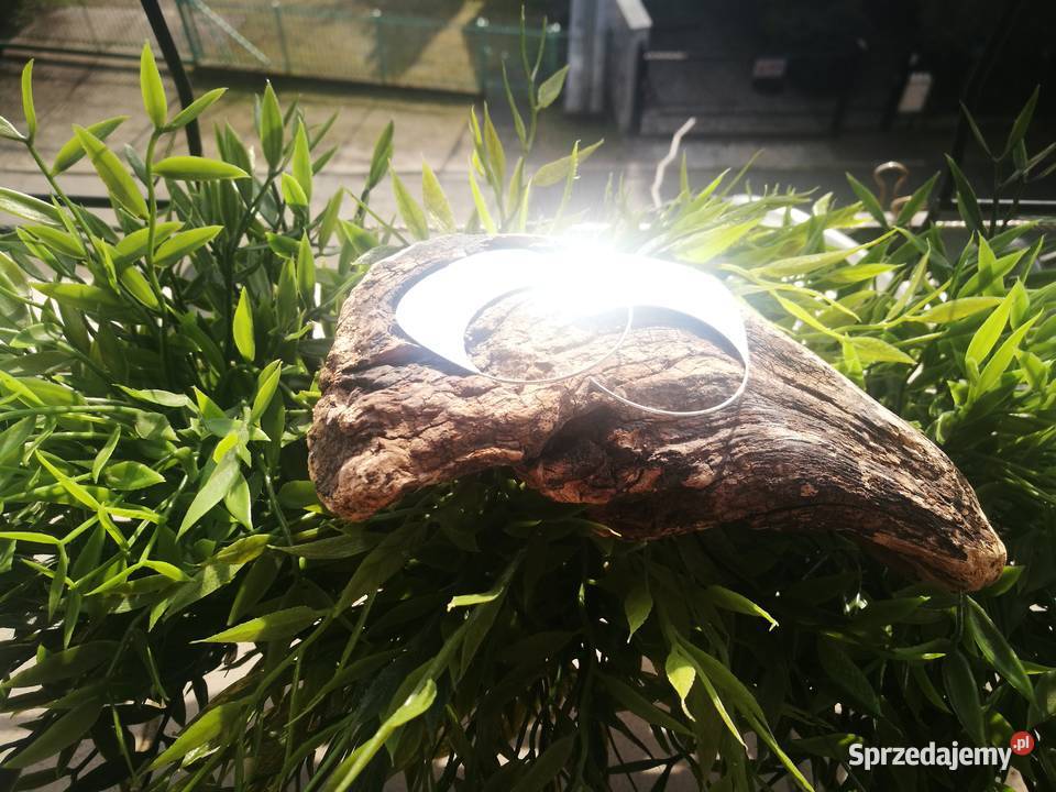 kolczyki lustro lusterko lustrzane wiszące