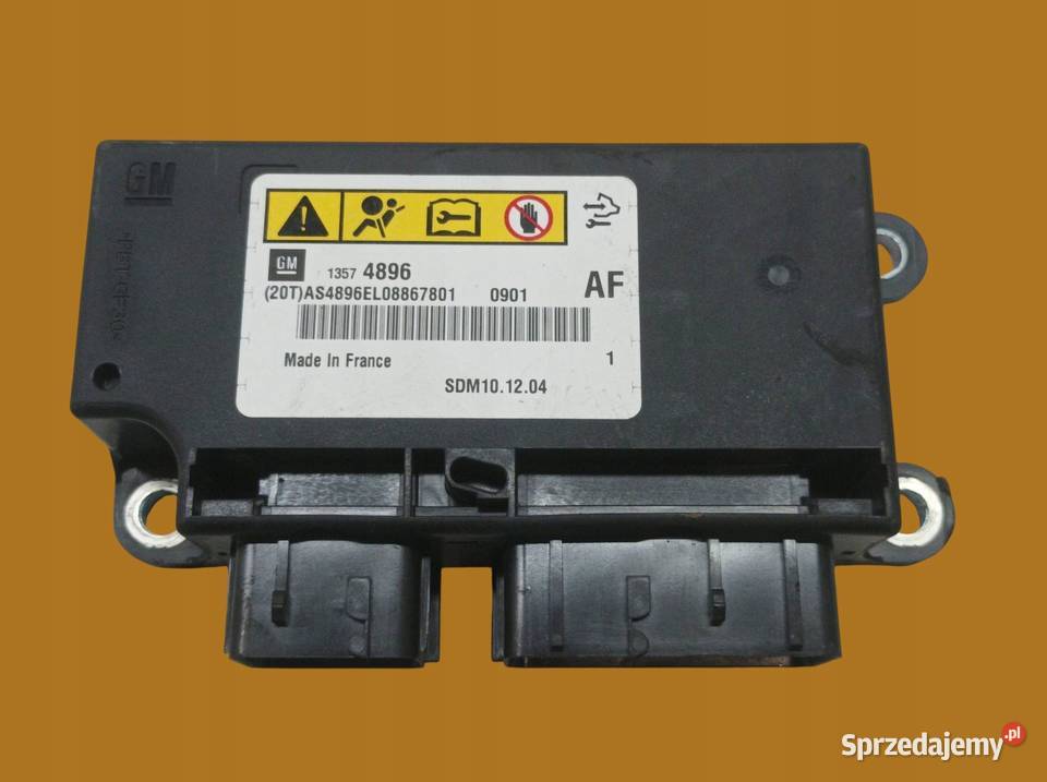 SENSOR AIRBAG 13574896 Opel Astra IV 2009 2020 J świętokrzyskie sprzedam