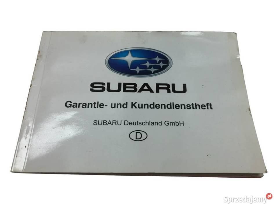 SUBARU OUTBACK IV 20 D 150 2010R KSIĄŻKA Skarżysko-Kamienna