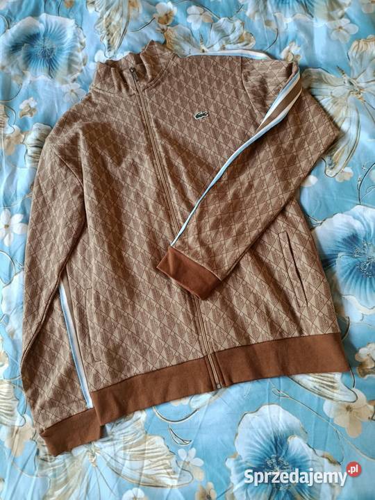 Bluza rozpinana Lacoste Monogram XXL regular fit Lacoste podlaskie Białystok