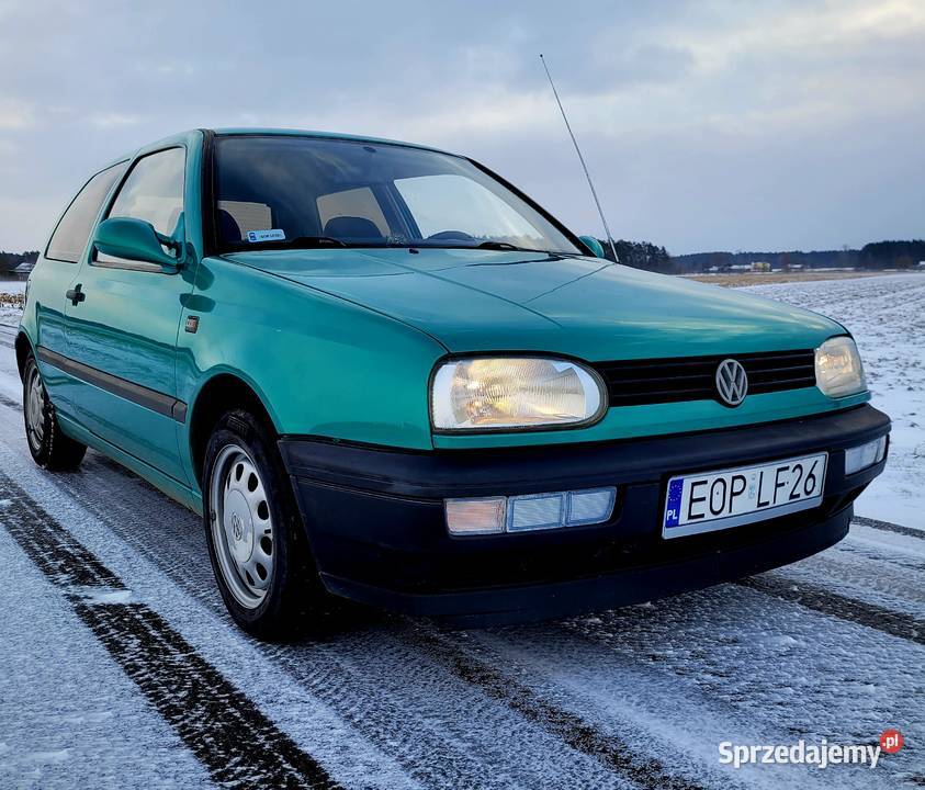Volkswagen Golf III MK3 14 CL 1992r 4 biegowy 99112km łódzkie Łódź