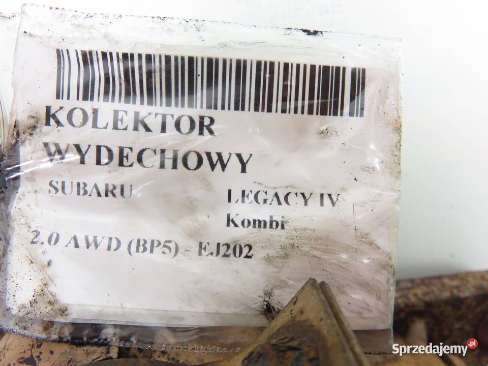 KOLEKTOR WYDECHOWY SUBARU LEGACY IV 20