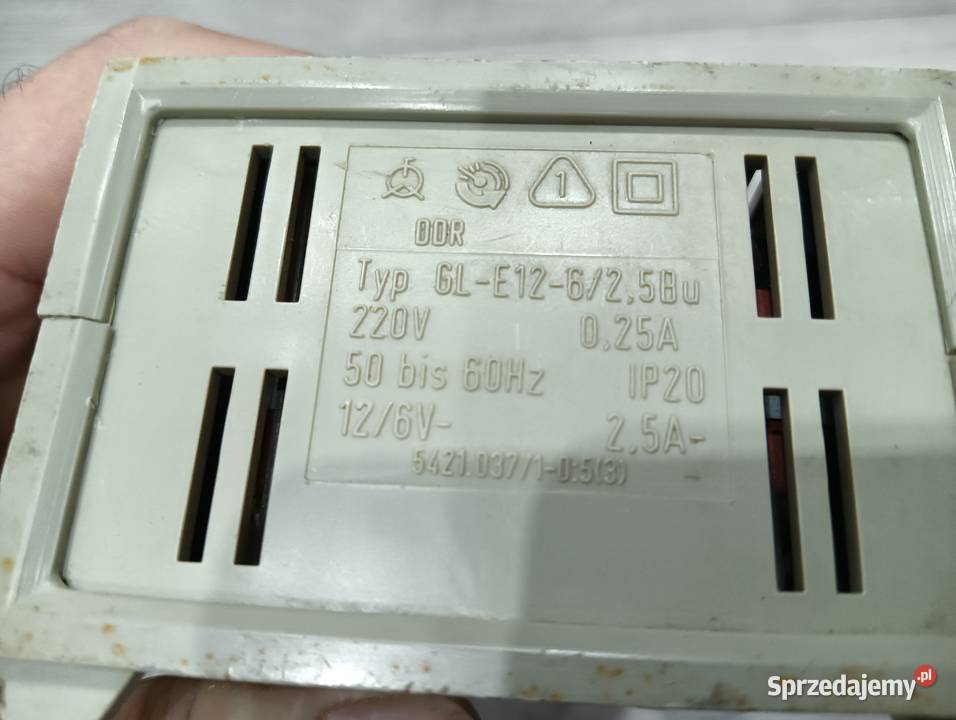 Prostownik DDR 126V simson MZ WSK ładowarka Wałbrzych