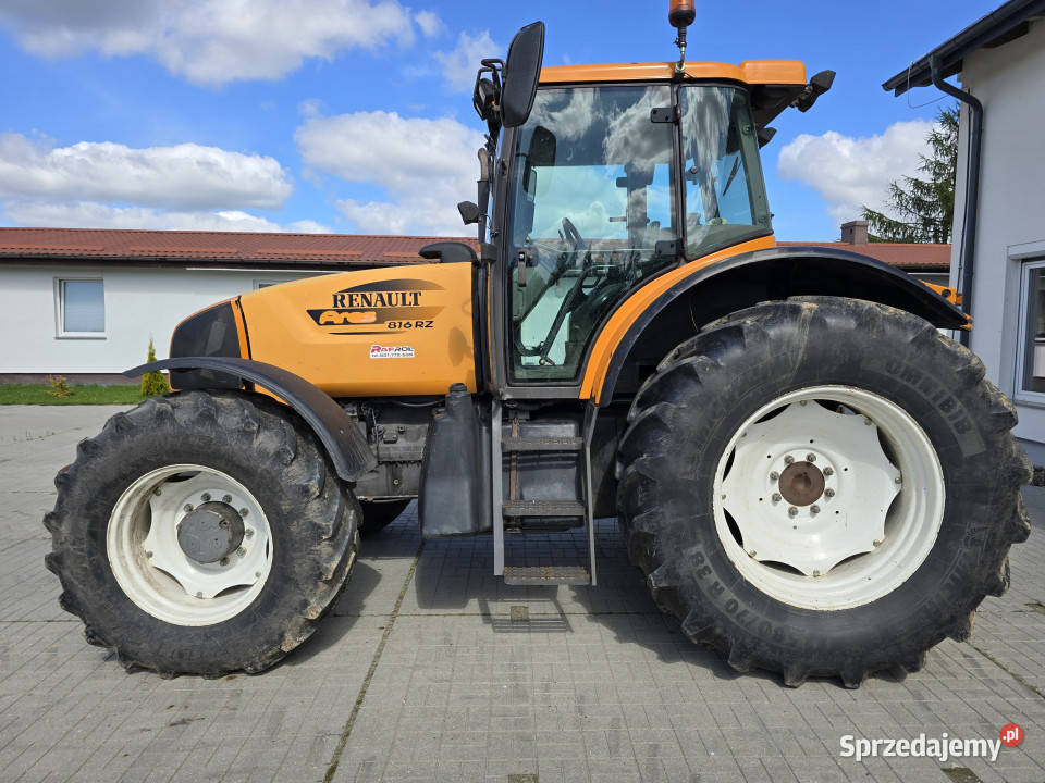 Ciągnik RENAULT Ares 816 RZ 4x4 John Deere 155