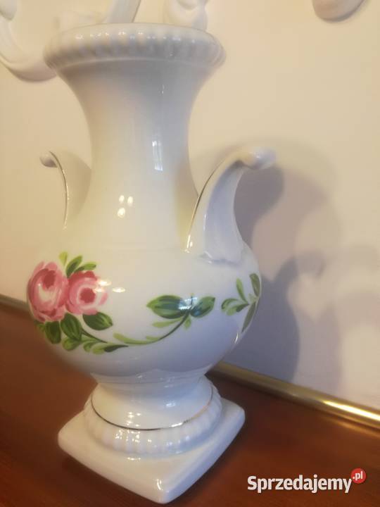 Porcelana sygnatura Piękny wazon kielich amfora Jastrzębie-Zdrój