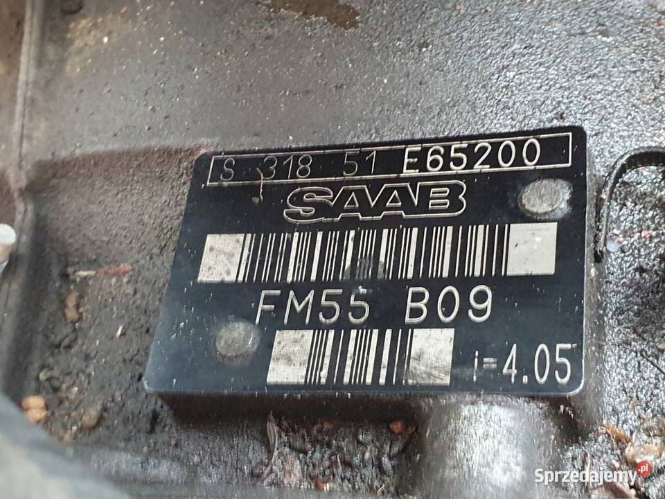 SILNIK BEZ OSPRZĘTU Saab 95 95 20 T TURBO 150 Silniki kompletne Części samochodowe Rudka