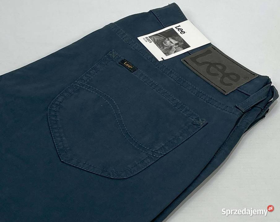 Spodnie męskie Lee Rider Slim Navy W32 L32 Częstochowa