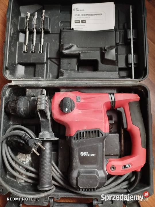 Młotowiertarka MyProject 1500W walizka Katowice