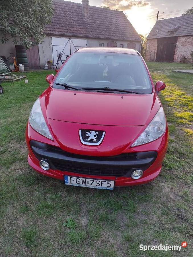 Peugeot 207 2009r zamiana Krosno Odrzańskie