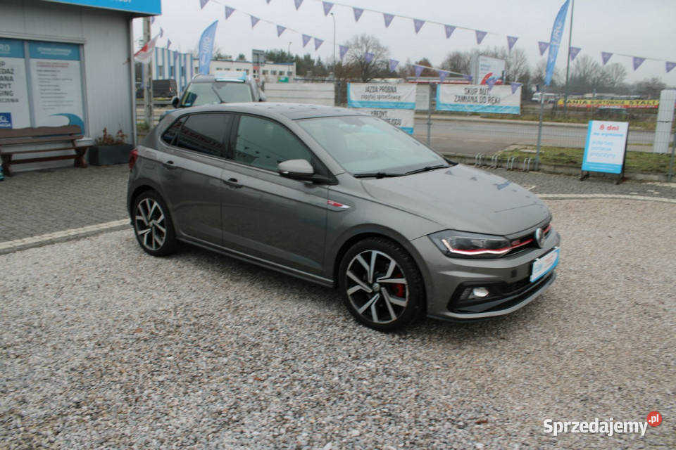 Volkswagen Polo GTI 180HP DSG GFotele Szyberdach Rok produkcji 2019 mazowieckie Warszawa