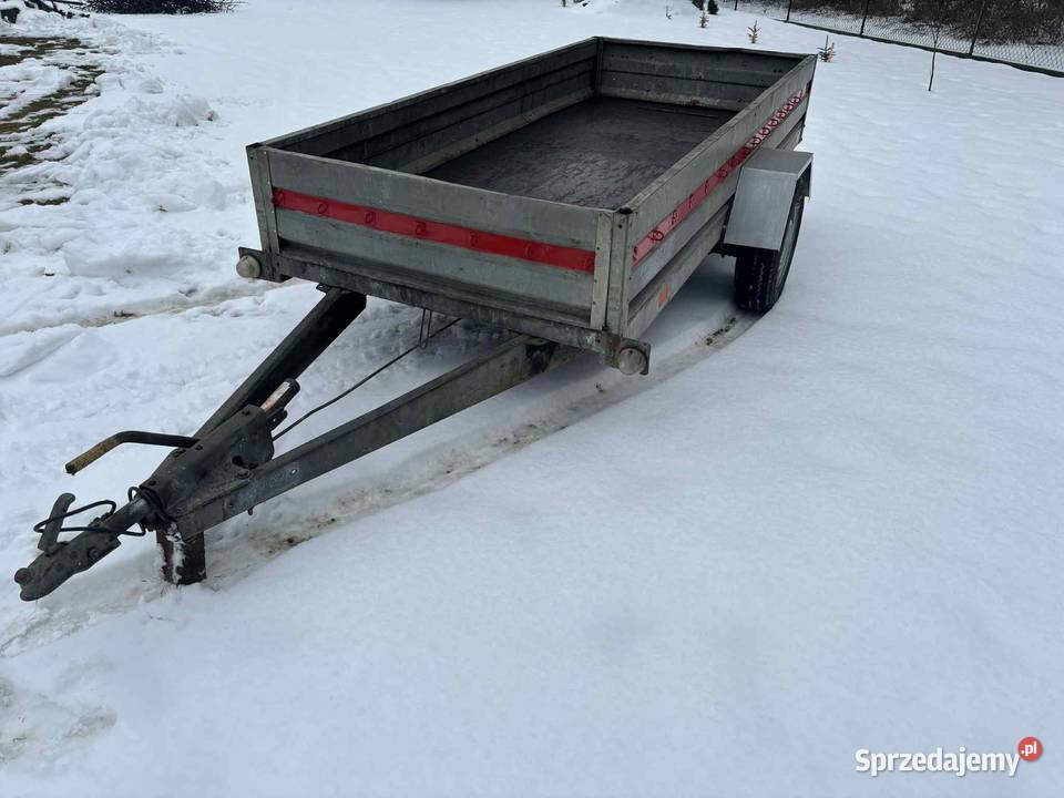 przyczepka samochodowa Niewiadów z chamulcem