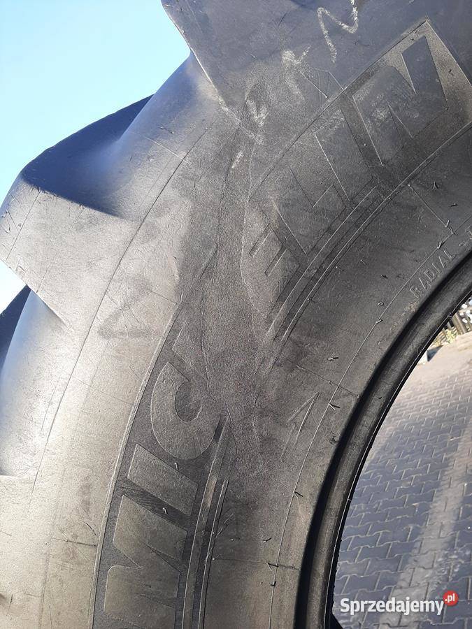 Opona używana rolnicza 71070R42 MICHELIN AXIOBIB Zaścianki