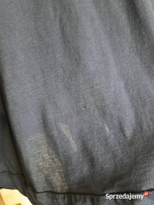 Granatowa koszula z falbanami Misschool rozmiar Trąbki Wielkie