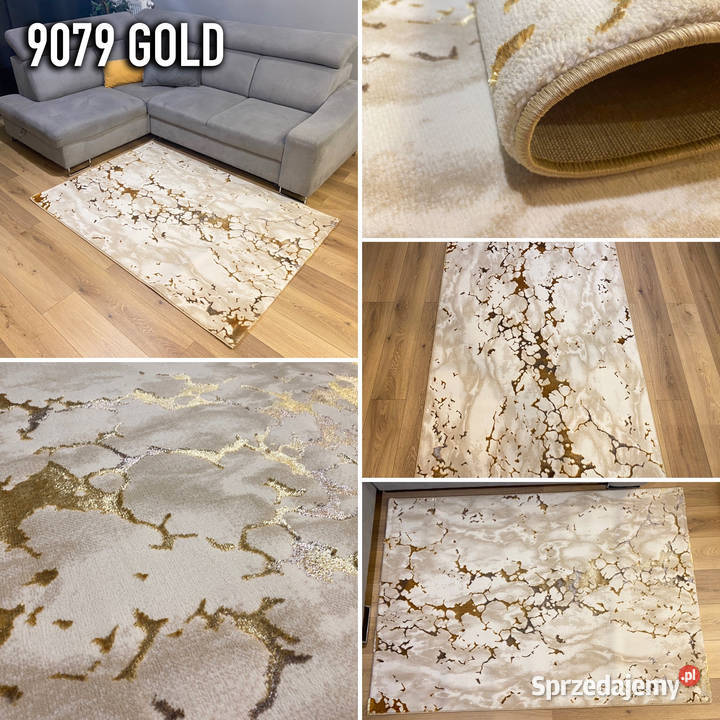 DYWAN 160X220 GOLD EXCLUSIVE 9079 GOLD Dywany Białystok