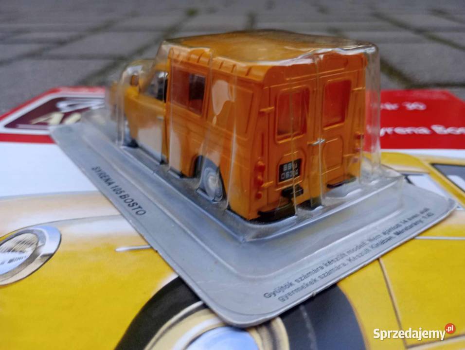 SYRENA 105 BOSTO Kultowe auta PRL 143 deagostini mazowieckie Warszawa